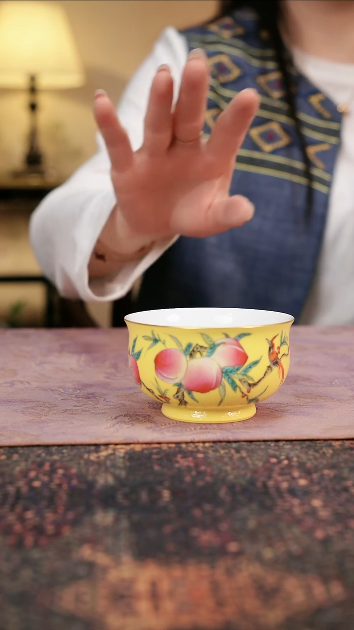 杯景德镇陶瓷杯碗柴烧多人