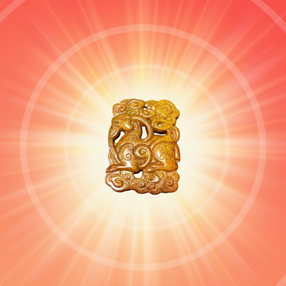 【官方正品】开运牌雕刻吊坠把件挂件摆件