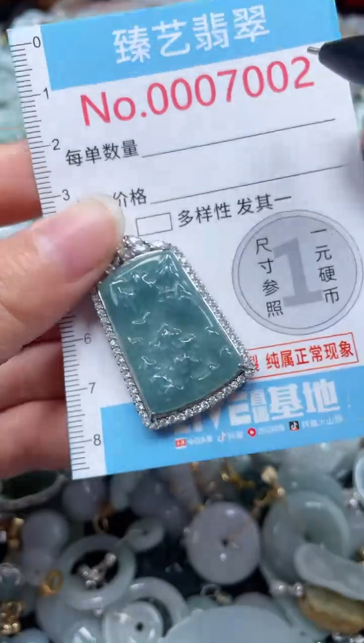 颈饰未镶嵌翡翠7002