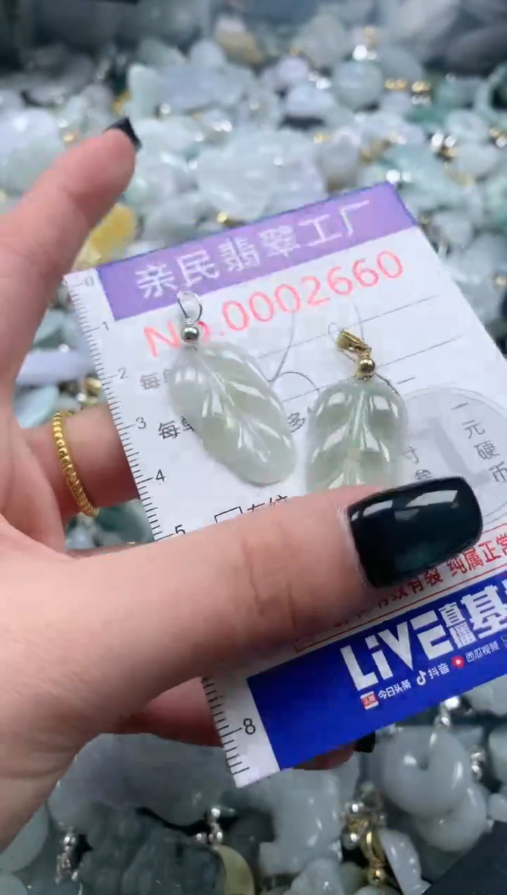 翡翠未镶嵌吊坠(不含链)2660