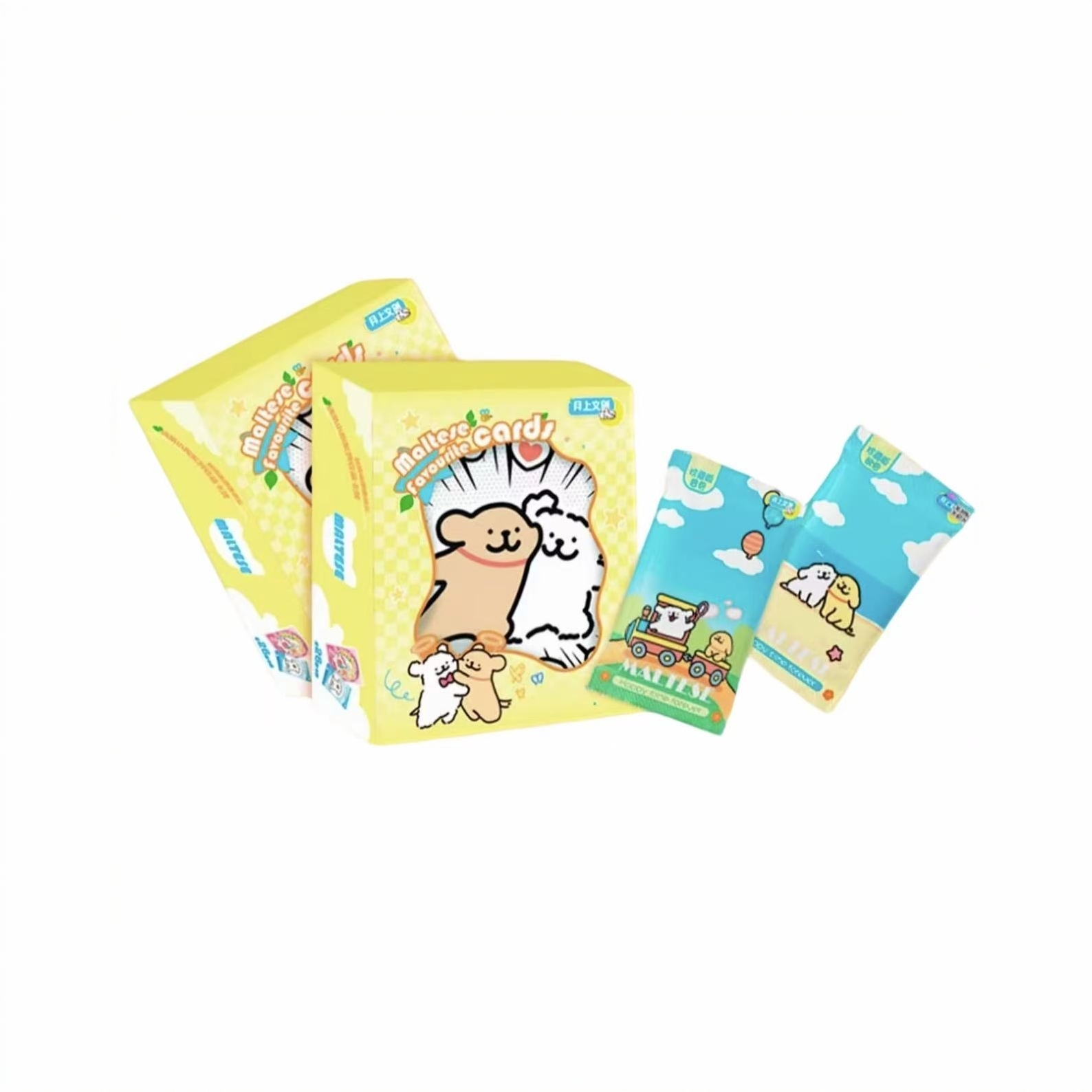 【玩法】【月上文创-线条小狗】收藏卡牌盲盒国产二创（默认代拆W）