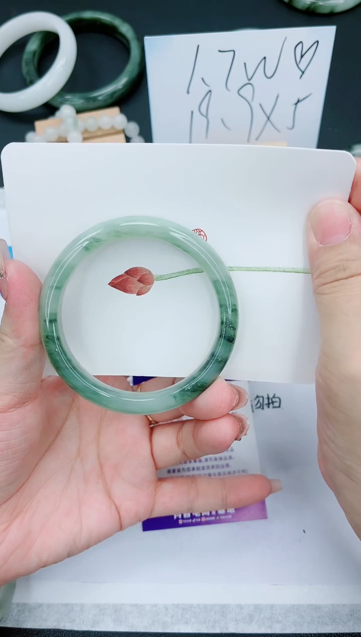 【闪购商品】石英质玉手镯未镶嵌176号-54.6