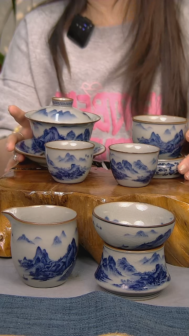 【闪购商品】简装家用款7件套 陶瓷家用茶具系列