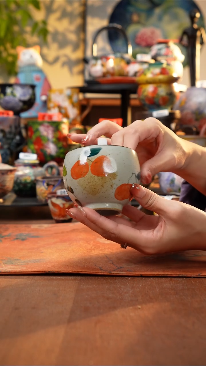 瓷片景德镇手工手绘926