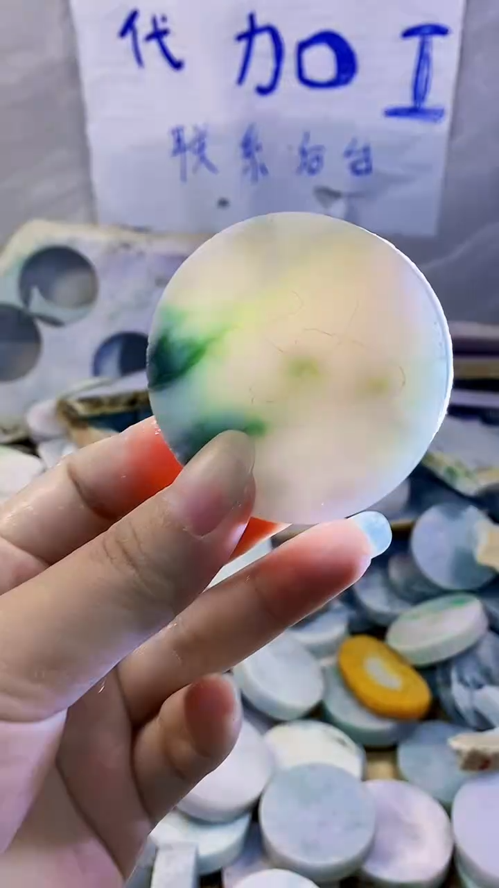 裸石翡翠纯天然翡翠A货329