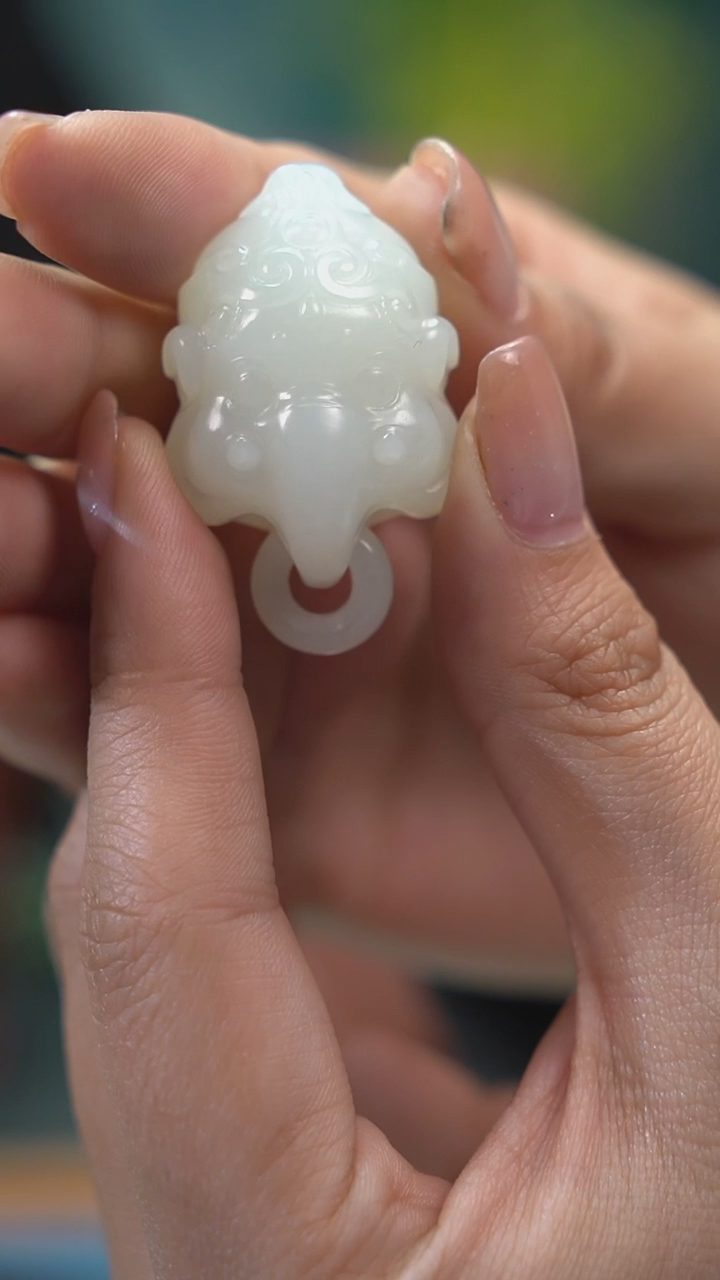 【闪购商品】和田玉吊坠(不含链)未镶嵌象神