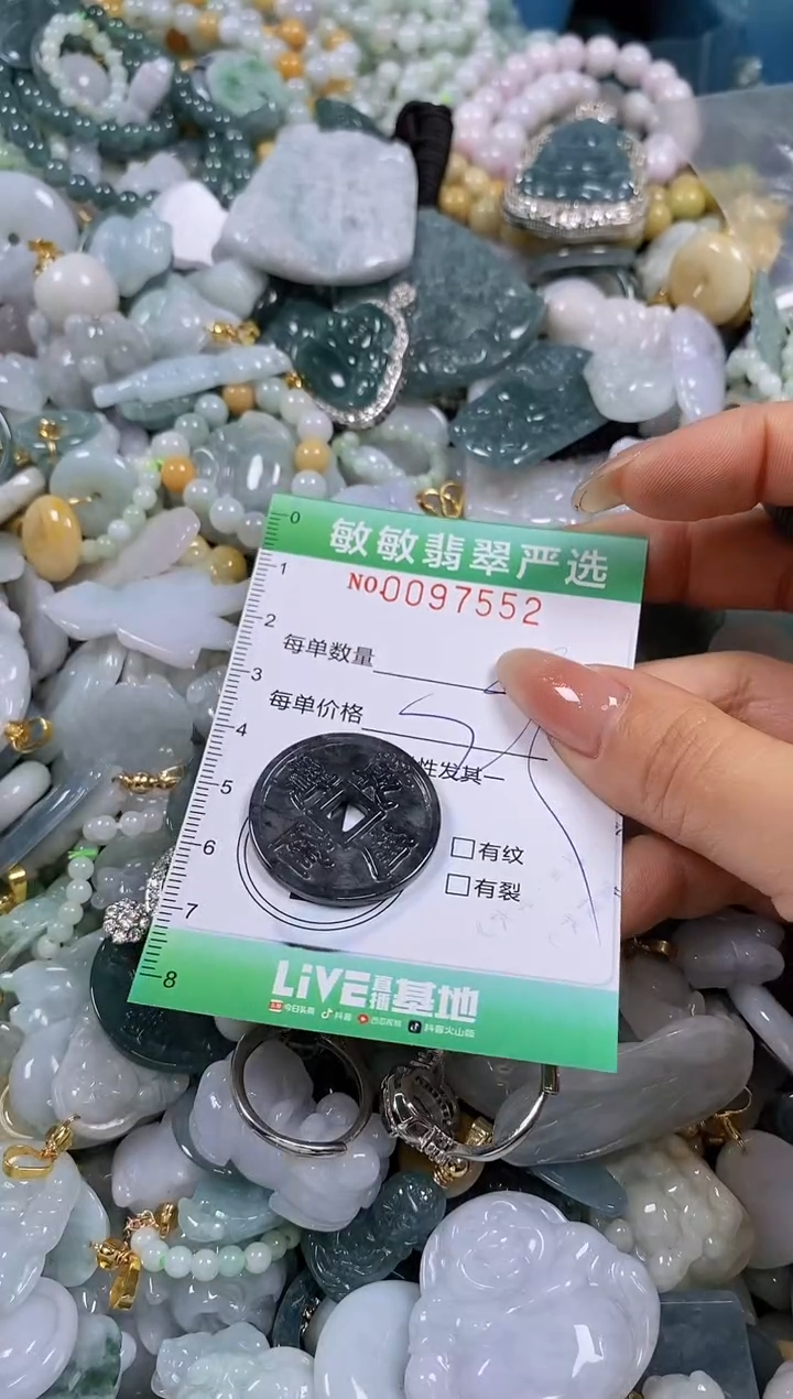 【闪购商品】翡翠颈饰未镶嵌闪购0097552
