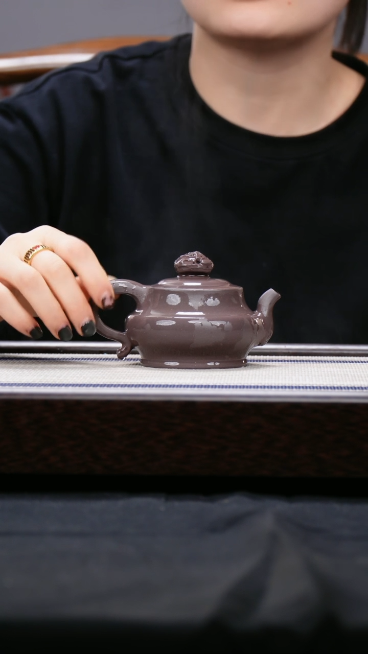 【闪购商品】紫砂茶壶四号井底槽清  扭转乾坤壶 