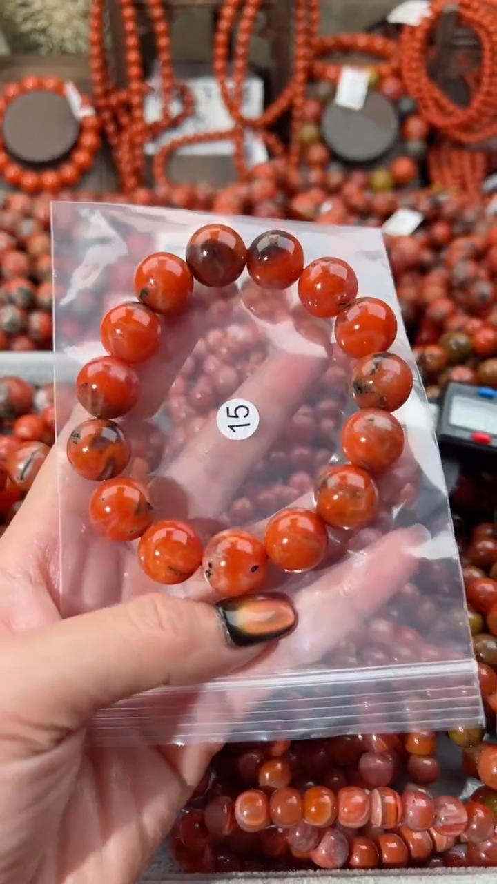 【闪购商品】南红玛瑙手串未镶嵌14+
