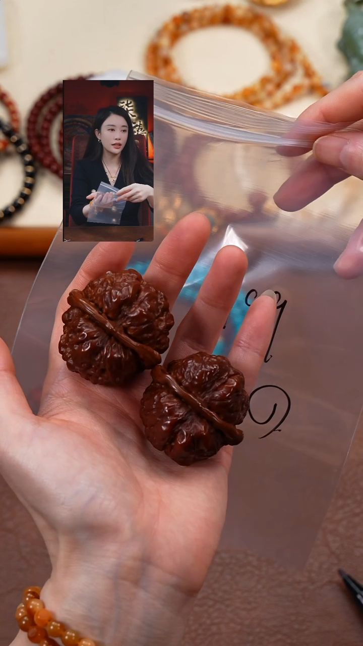 把件文玩核桃笑***哥柒禧文玩回血好物