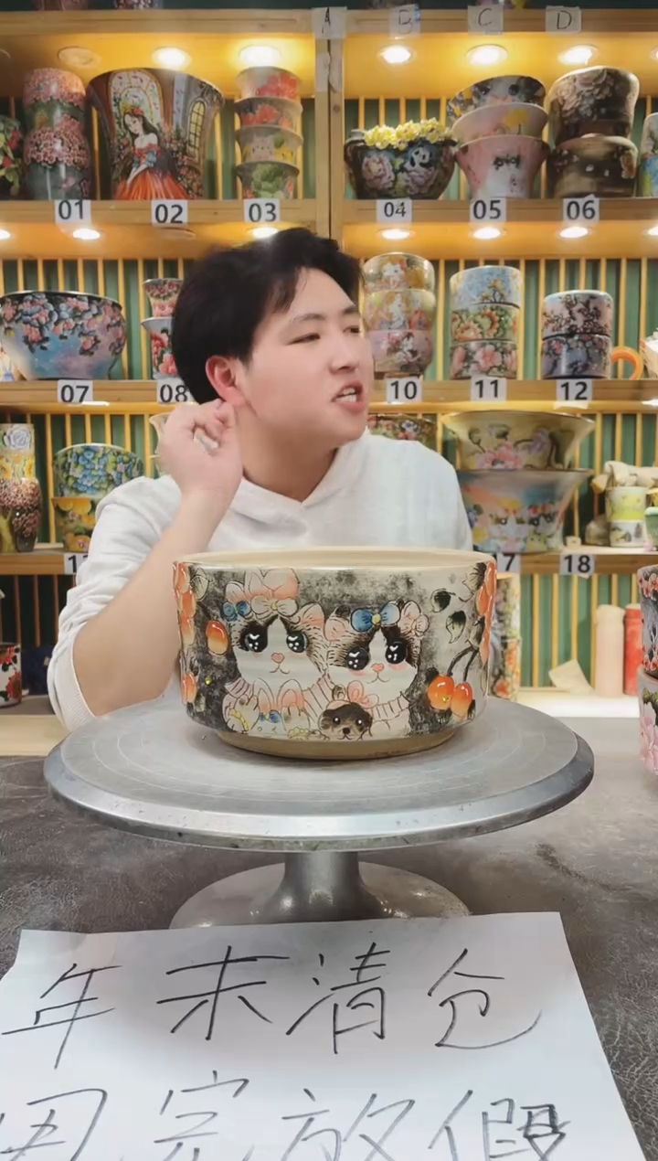 【闪购商品】瓷片默认微瑕一物一拍0115-562