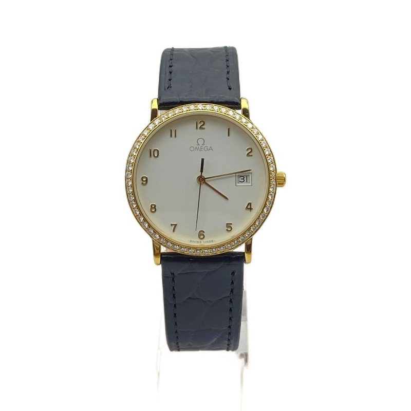 95新 Omega/欧米茄 碟飞系列/32MM/石英/后镶钻