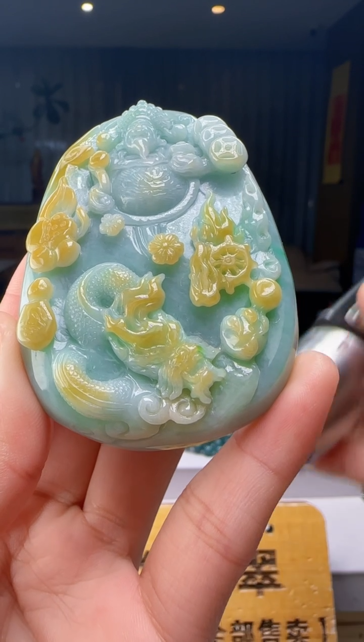 吊坠(不含链)未镶嵌翡翠HH@@960Q3J22751