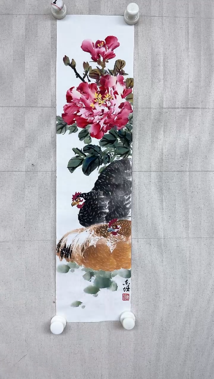 【闪购商品】折扇1高炳山艺术——赵老师绘画作品