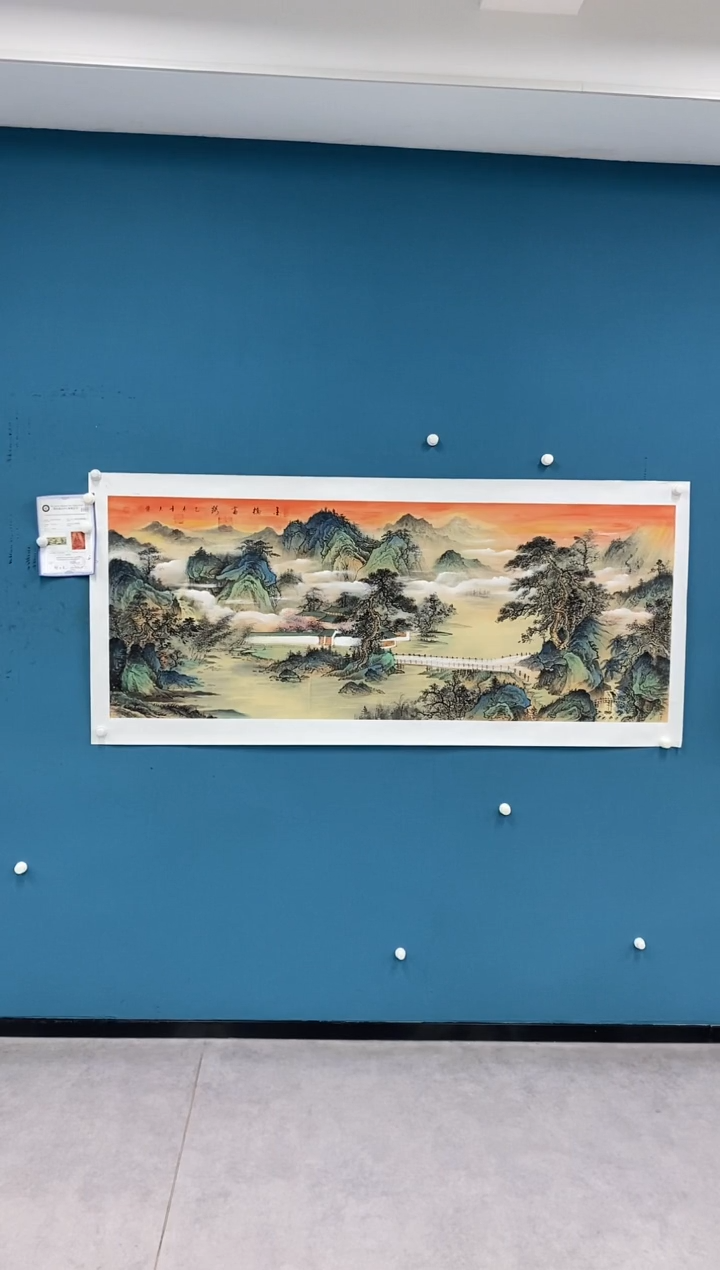 【闪购商品】国画2.15-王夫怀-六尺山水41