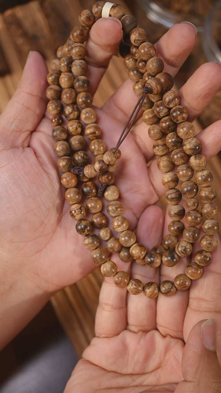 沉香手串香港树心油老料0.88-34.8克bn1202
