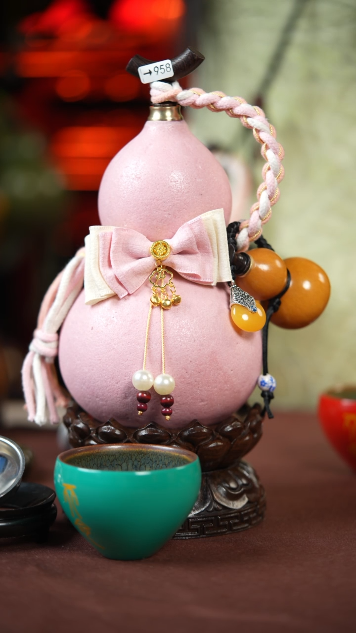 【闪购商品】958号700ml左右的非遗漆器酒葫芦