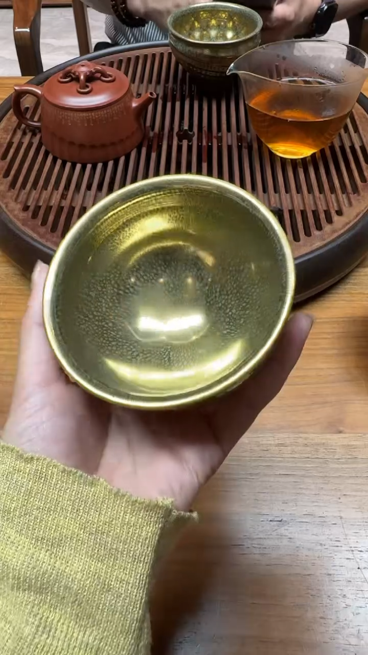 茶盏范泽峰金丝玉毫85