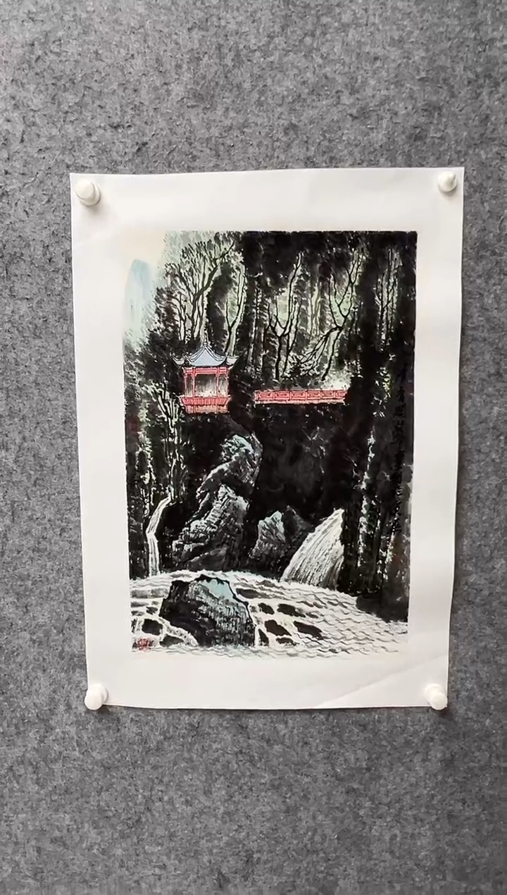 【闪购商品】绘画赵保利-2.7平尺-国画作品