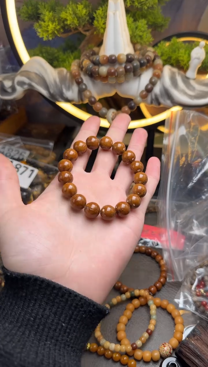 【闪购商品】紫金鼠手串紫金鼠圆珠光珠12