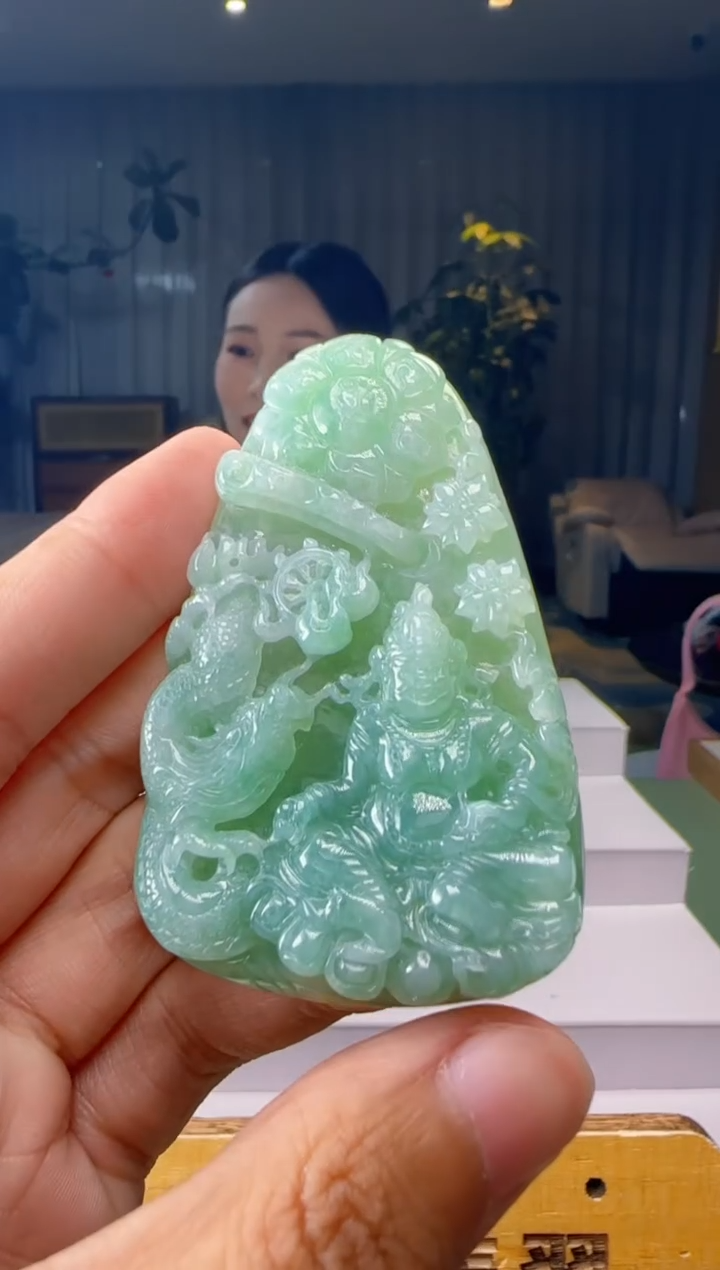 吊坠(不含链)未镶嵌翡翠AR@@960Q3J23138