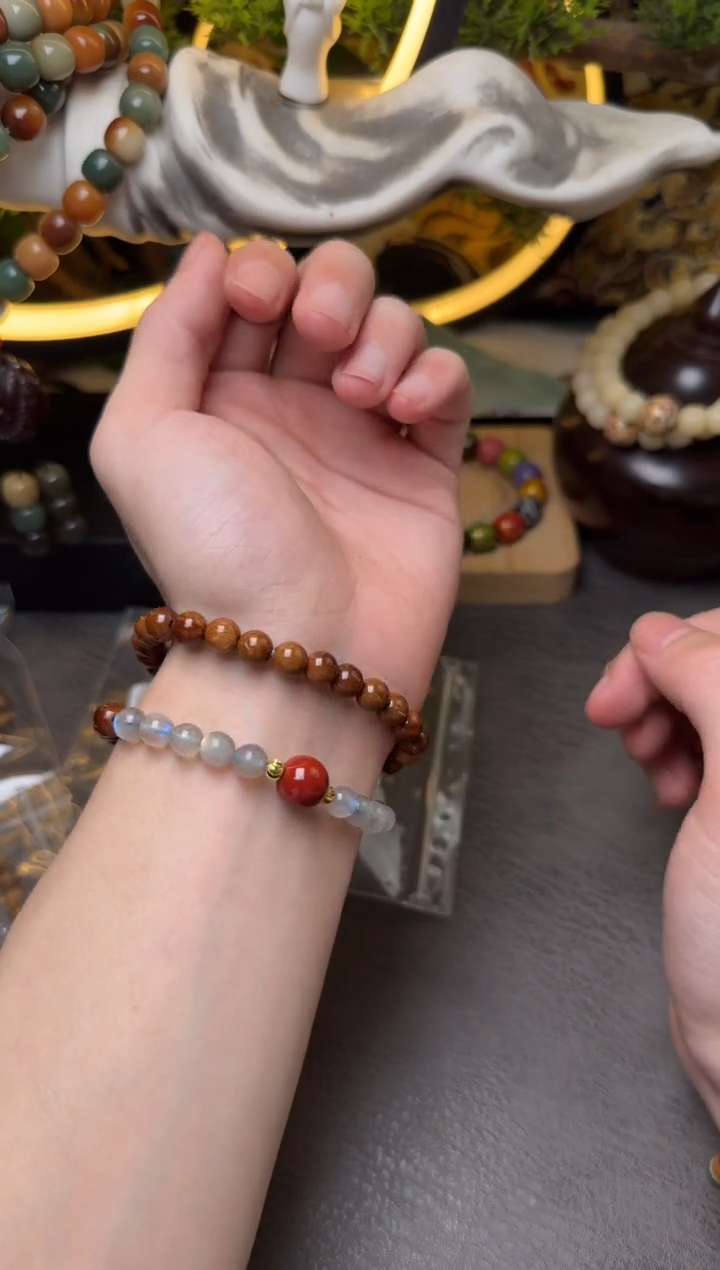 未镶嵌库克手串A774库克配饰双圈