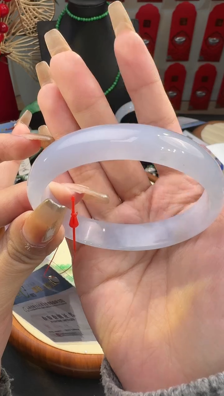 【闪购商品】翡翠手镯未镶嵌手镯