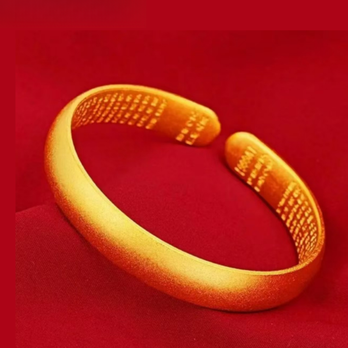 【D】典藏开口满腹经纶泥鳅背手镯【SPCS51】