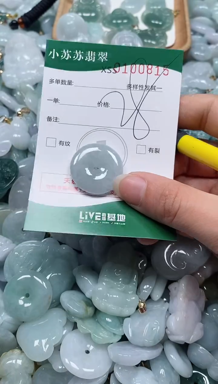 【闪购商品】翡翠颈饰未镶嵌闪购商品0100815