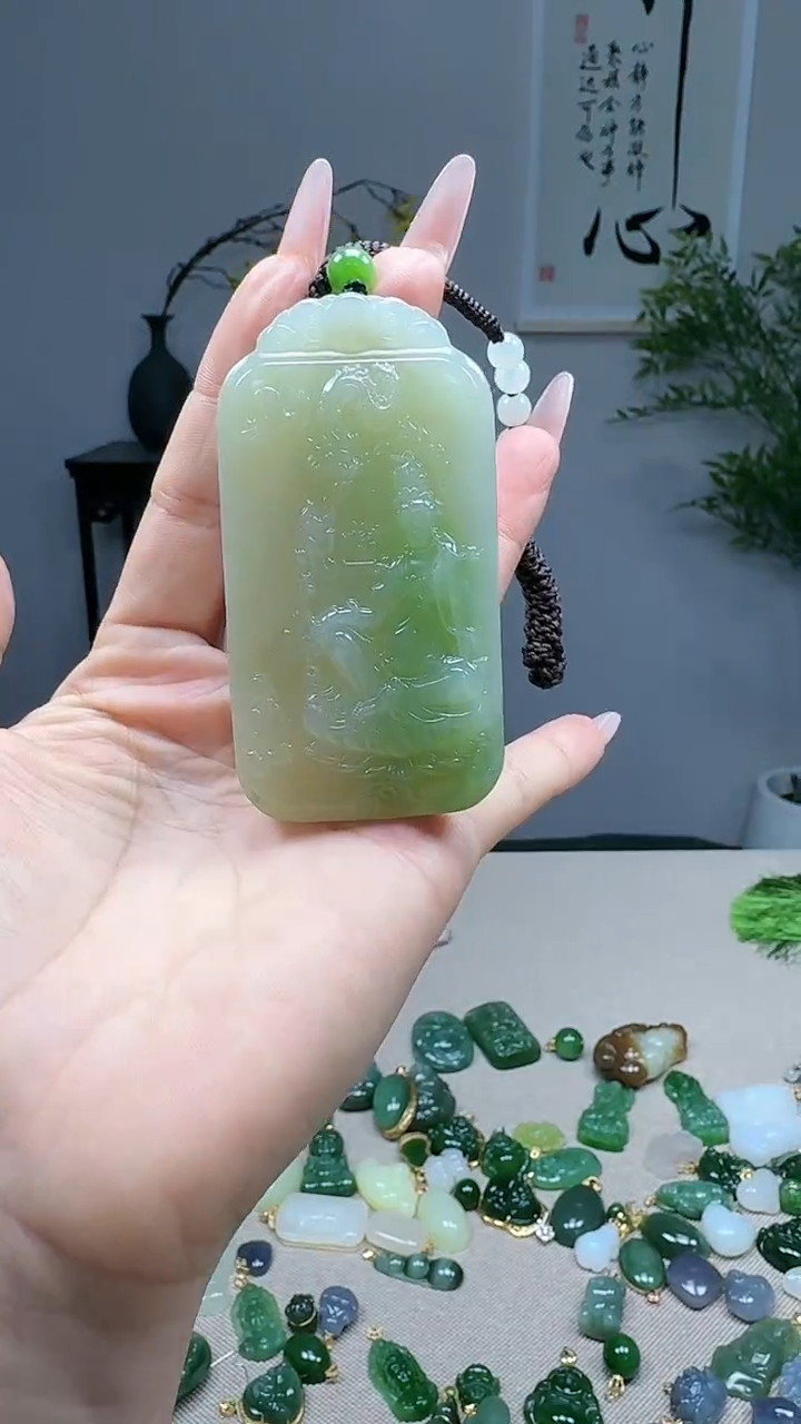 未镶嵌和田玉挂件1