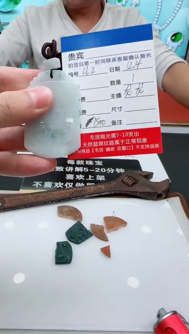 未镶嵌定制翡翠LL2翡翠吊坠-多样性发其一