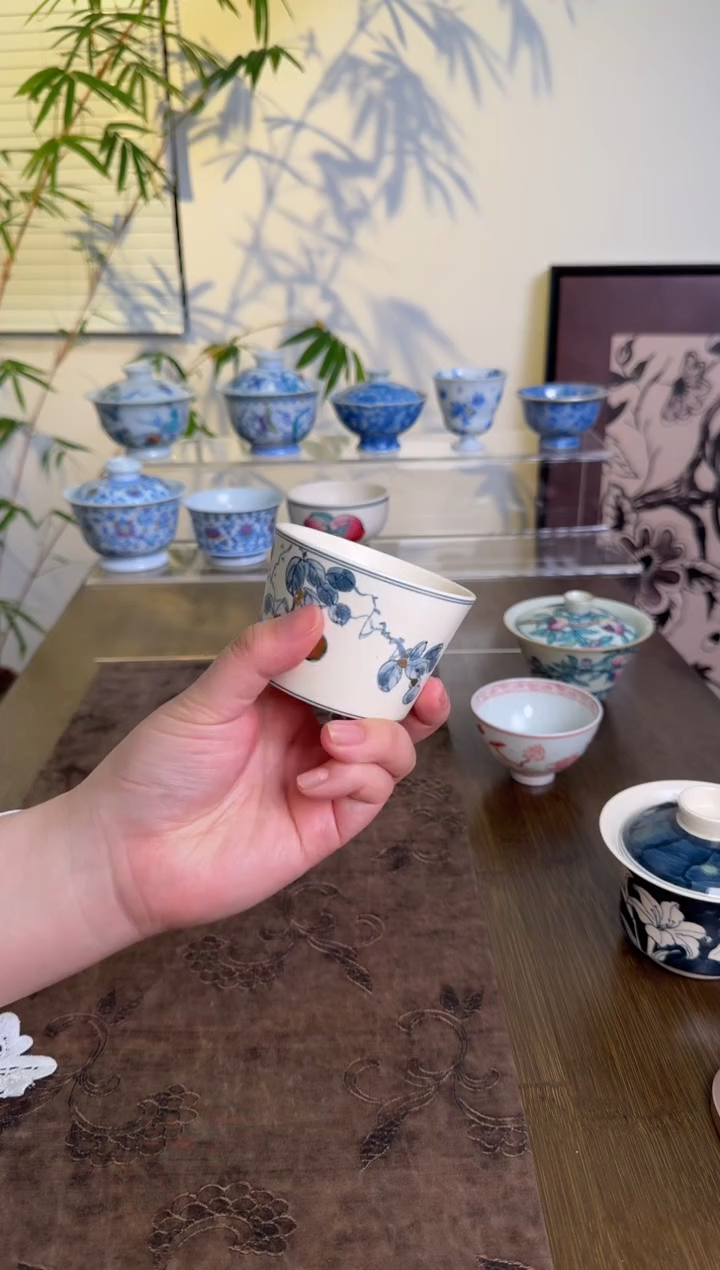 【闪购商品】景德镇手绘茶杯茶杯