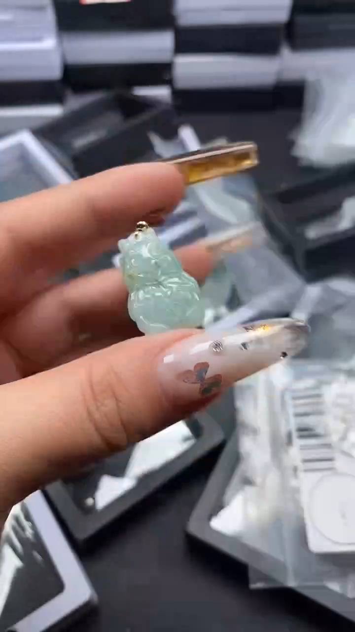 颈饰未镶嵌翡翠7284