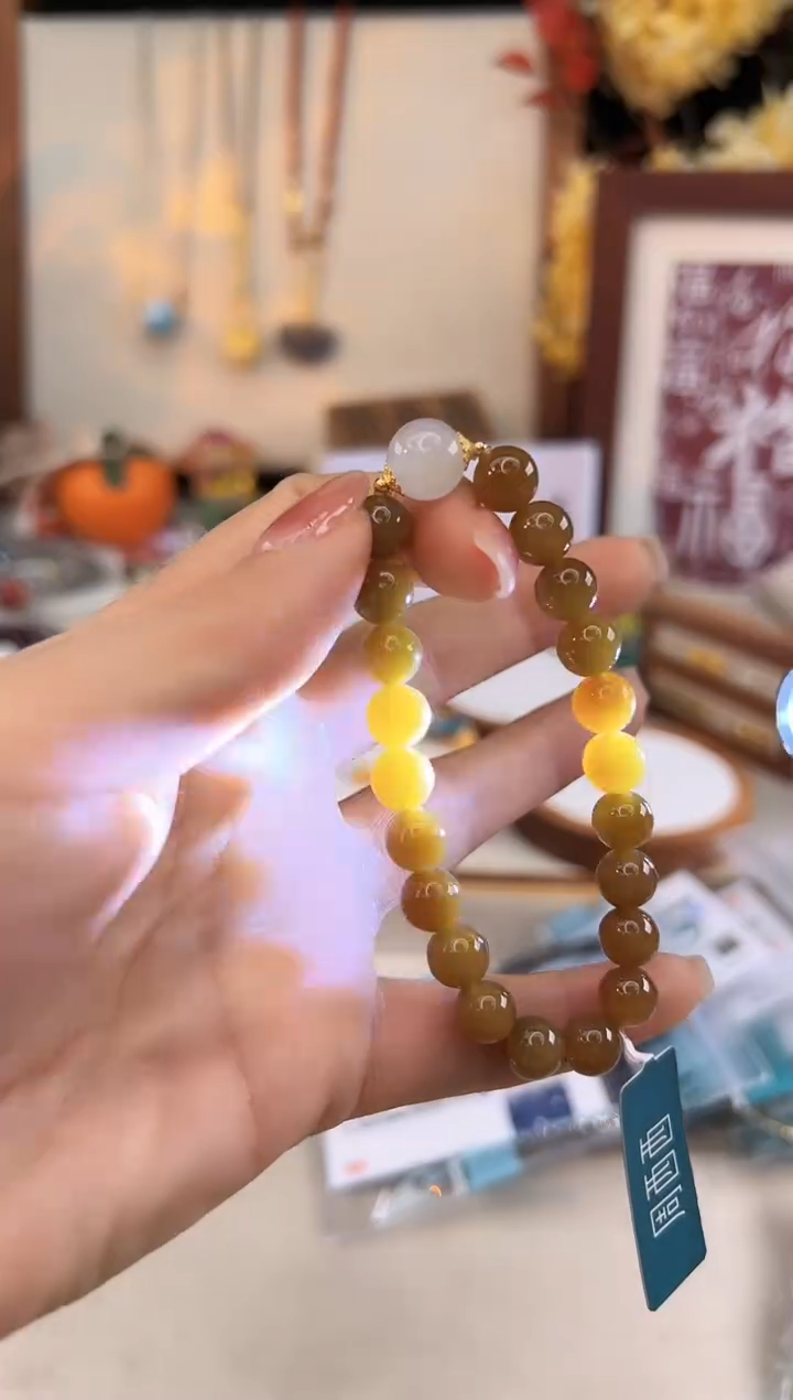 【闪购商品】和田玉手饰18K金镶嵌@@F921D015505