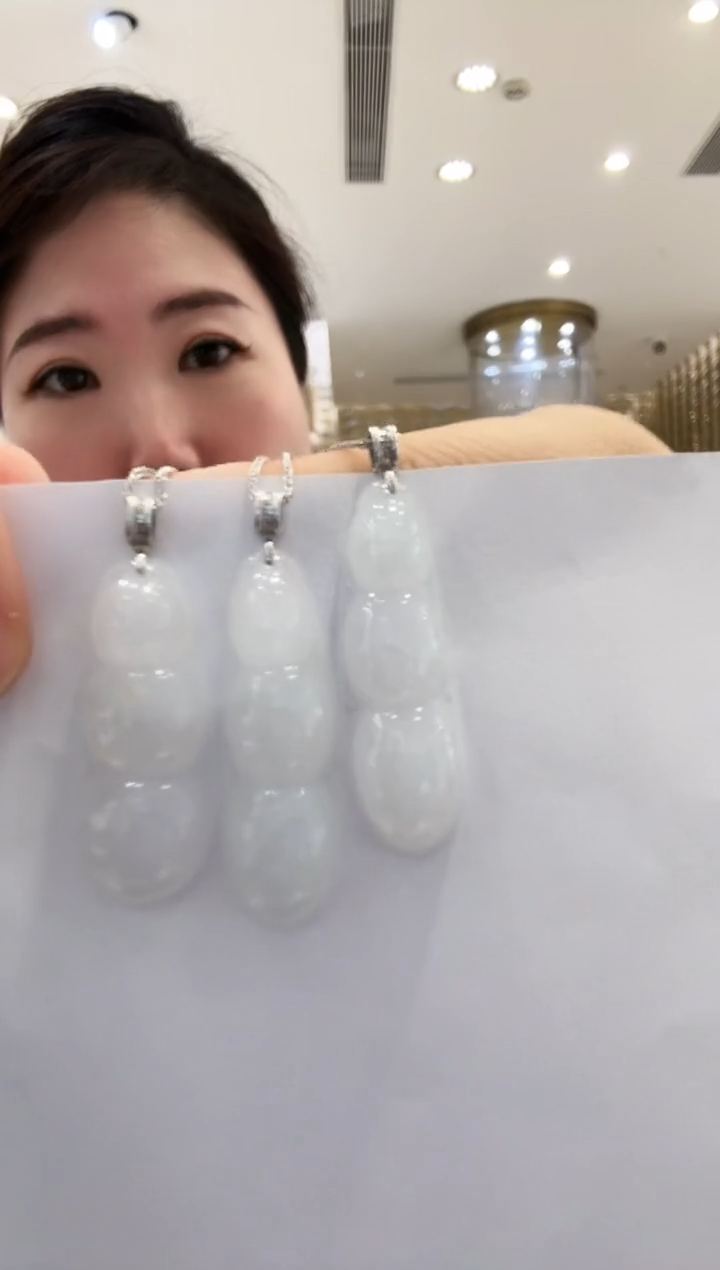 翡翠未镶嵌颈饰11多样发一