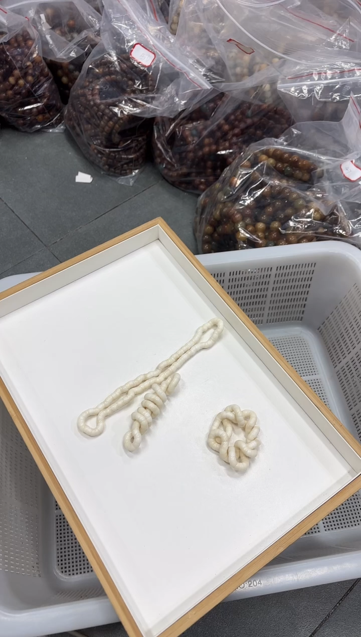 白玉菩提手串6.6长条（906）