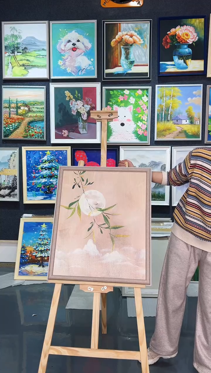 【闪购商品】油画83号 50*60 月-手绘油画