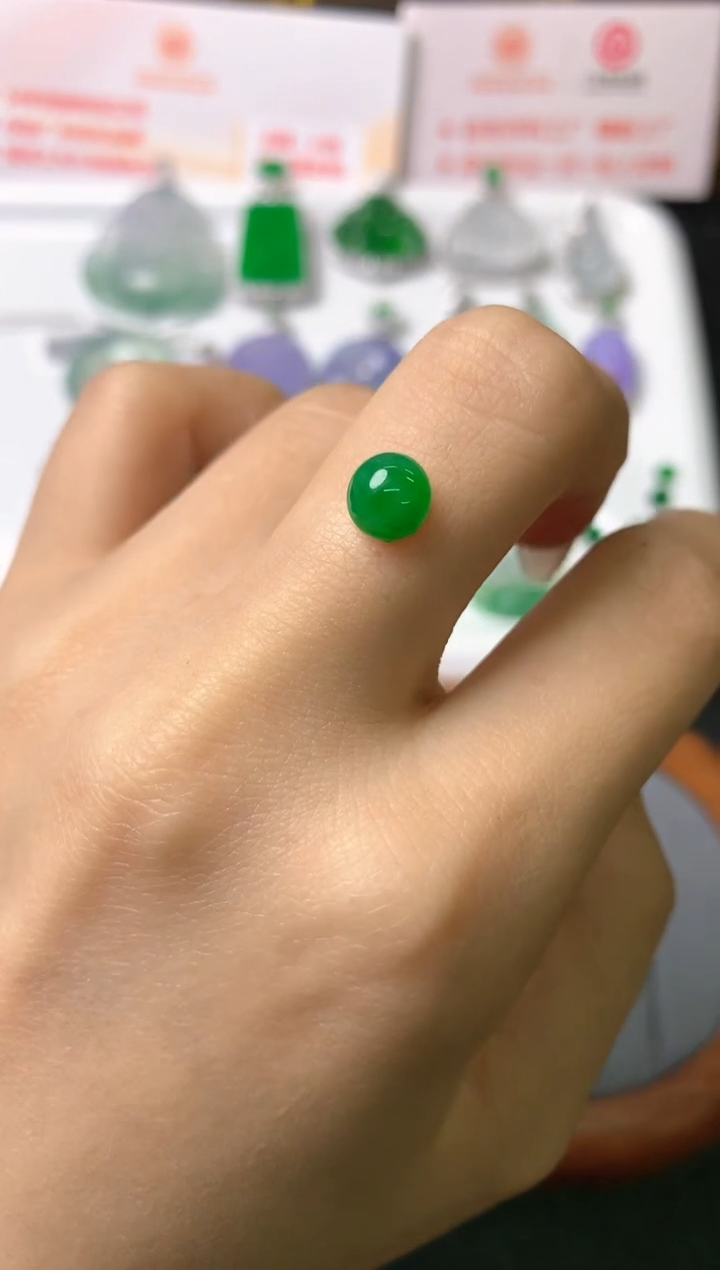 【闪购商品】定制翡翠未镶嵌裸石（镶嵌定制）