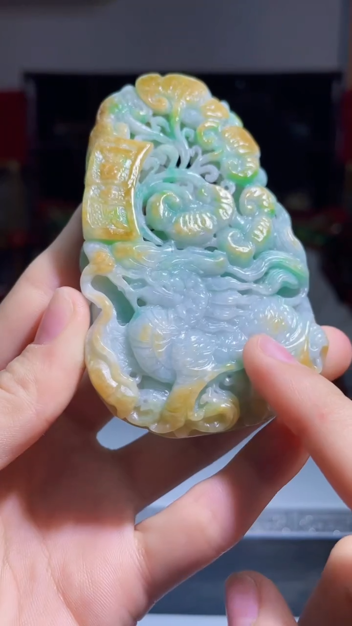 【闪购商品】翡翠吊坠(不含链)未镶嵌S7