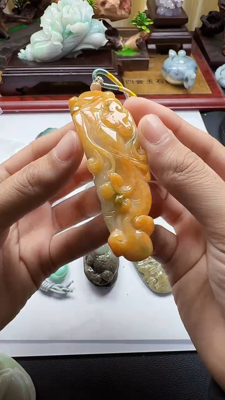 吊坠(不含链)未镶嵌翡翠1