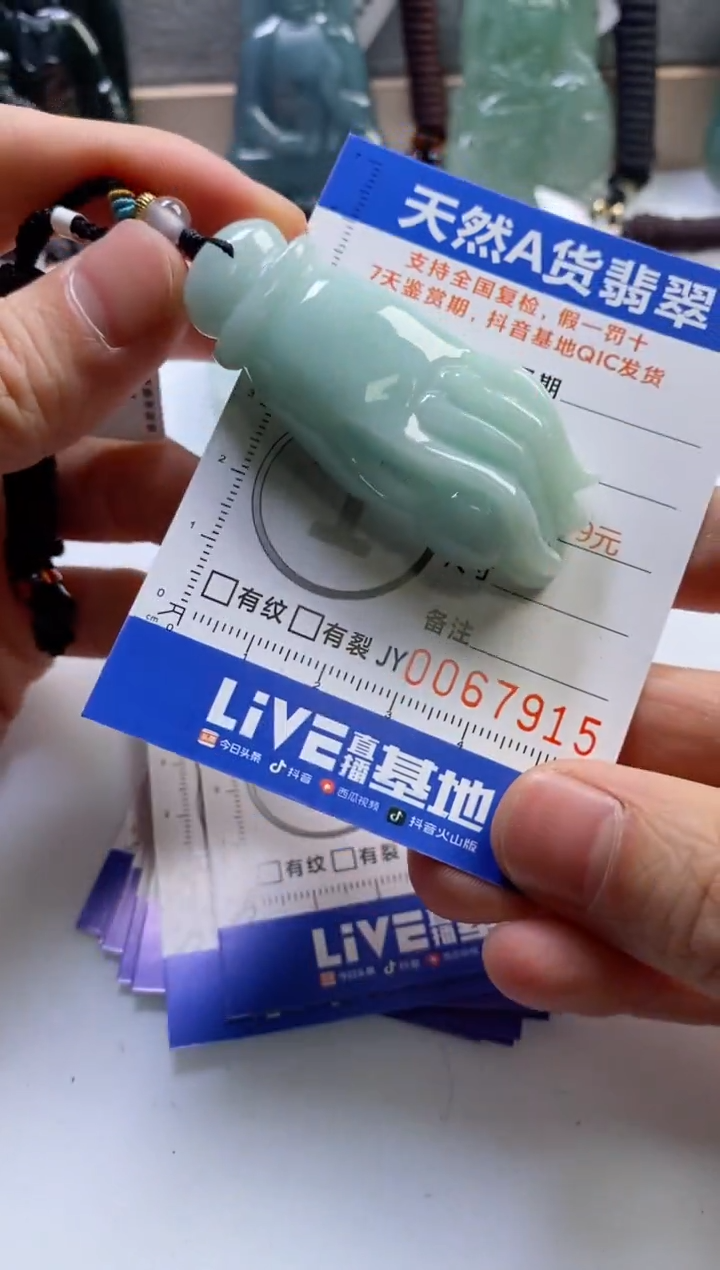 【闪购商品】翡翠挂件未镶嵌