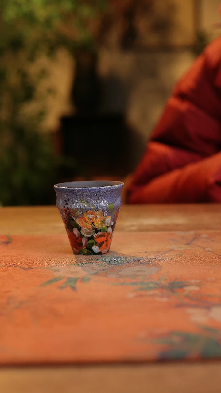 【闪购商品】瓷片1186景德镇手工手绘釉下彩高温瓷