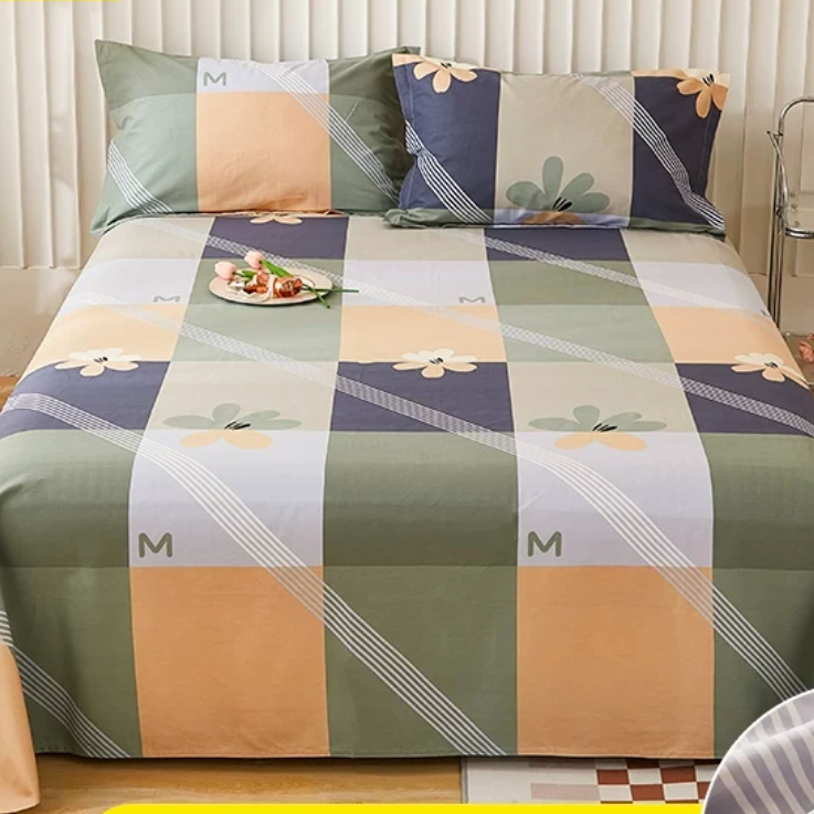 （032）加厚斜纹棉床单2.45*2.25米（+－5公分） 布鲁塞尔-M