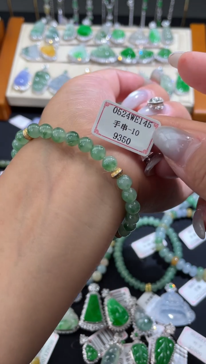 未镶嵌手串翡翠0524WE145