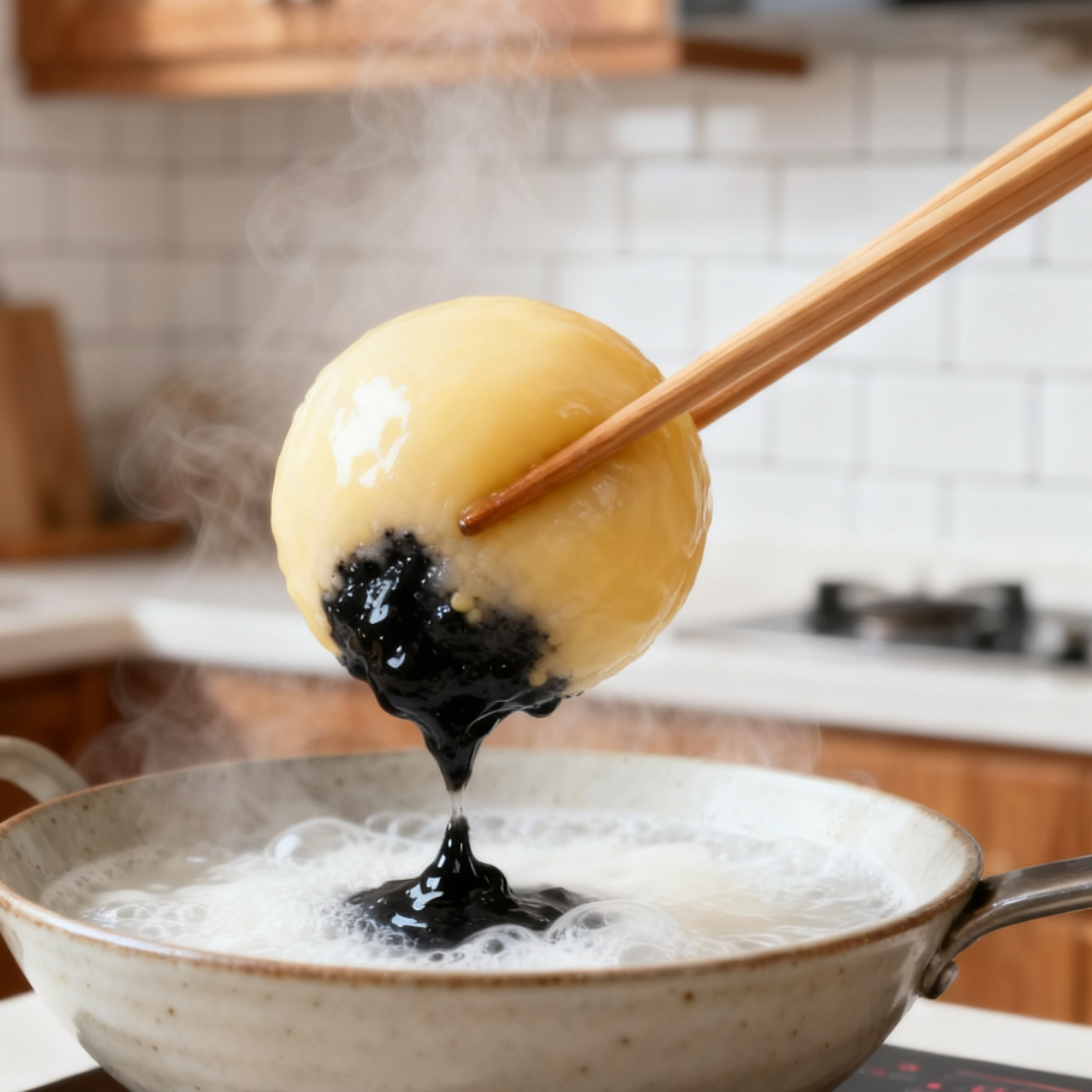 【到手80个】大黄米汤圆黑芝麻口味香甜软糯代餐早餐TY