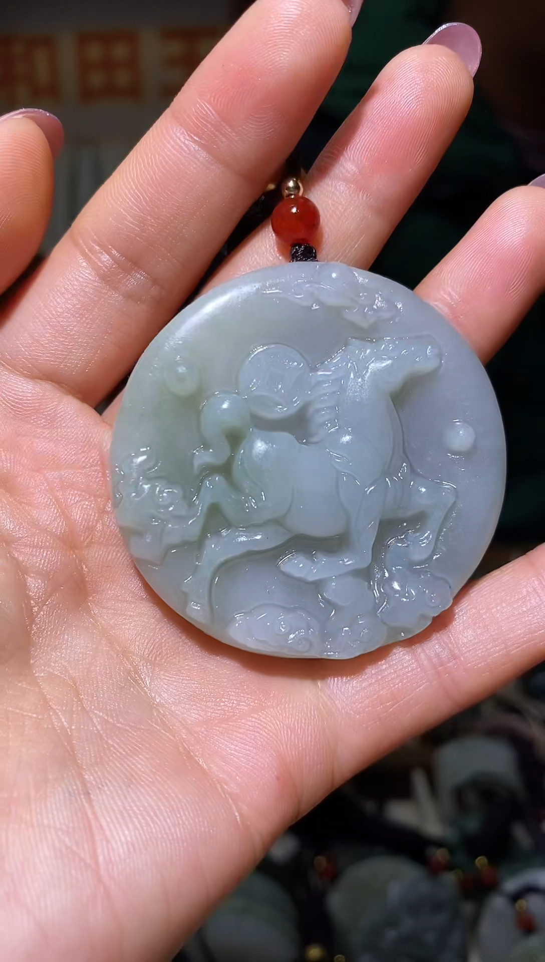 颈饰未镶嵌和田玉1