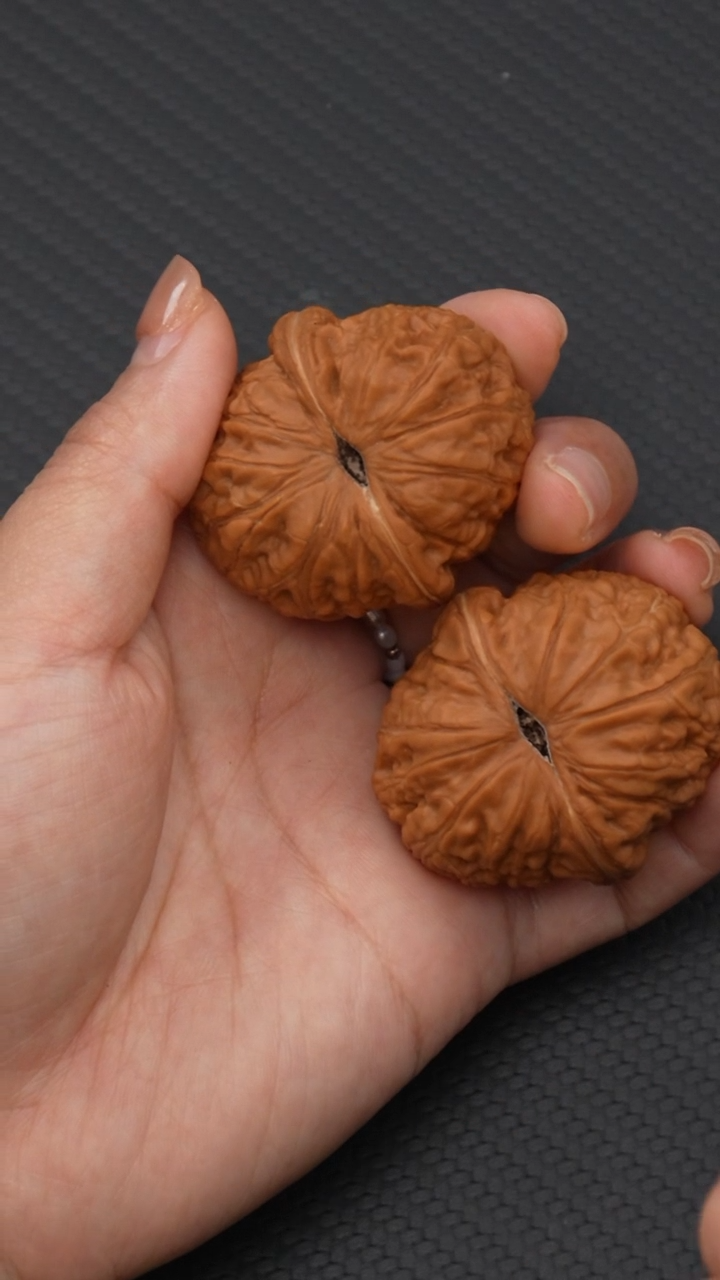 文玩核桃把件元宝39深清x