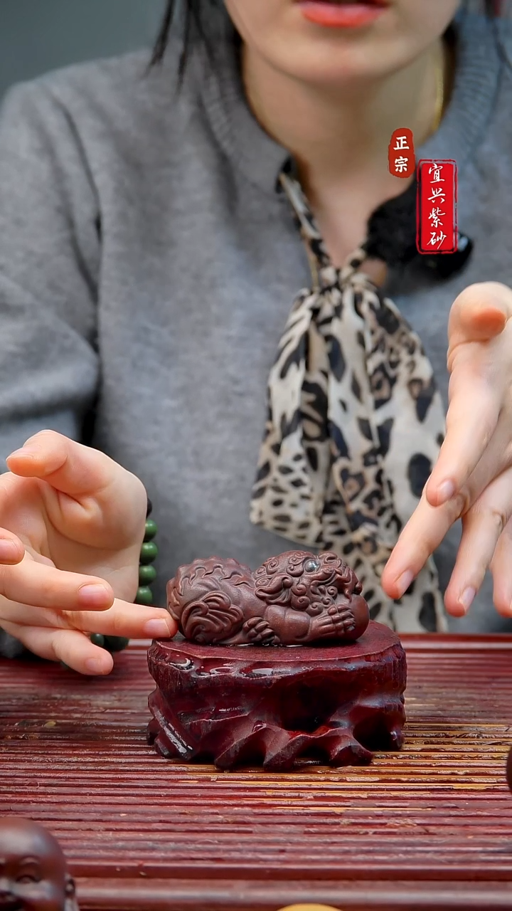 紫砂宜兴紫砂摆件