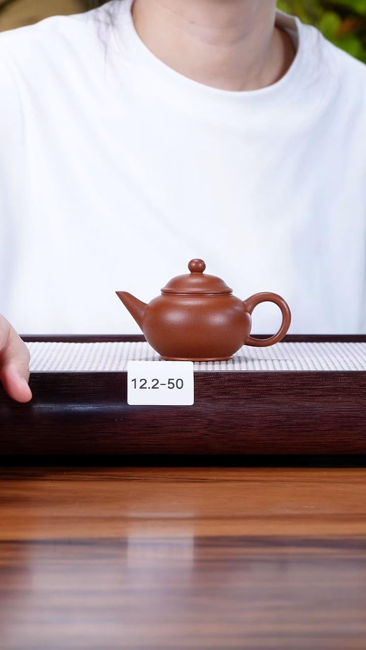 茶壶紫砂咘****子12.2-50  朱泥  水平100