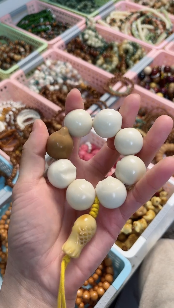 【闪购商品】菩提根/象牙果手串叮当猫猫头鱼饼手捻